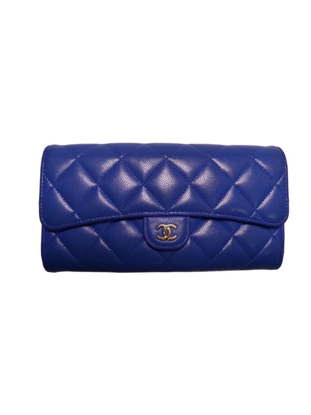 Chanel Caviar Leather Quilted Wallet